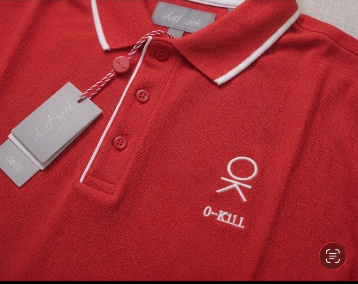 Polo 0-Kill Red White