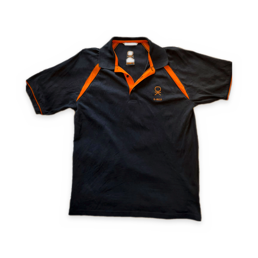 Polo nero/arancione 0-Kill Eclipse Black