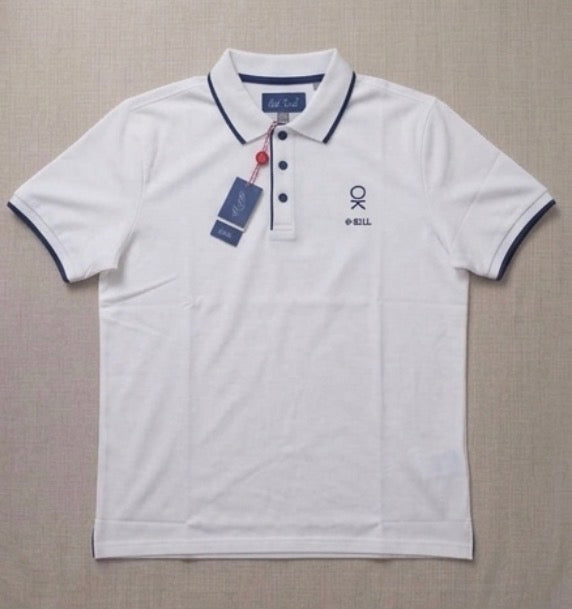 Polo 0-Kill White Navy