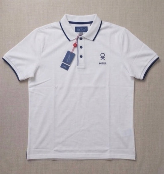 Polo 0-Kill White Navy