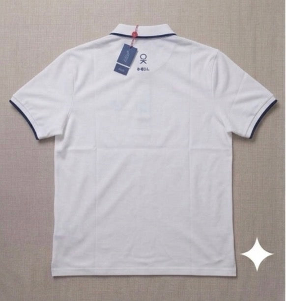 Polo 0-Kill White Navy
