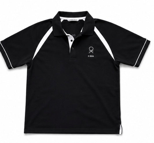 Polo nera/bianco 0-Kill Phantom